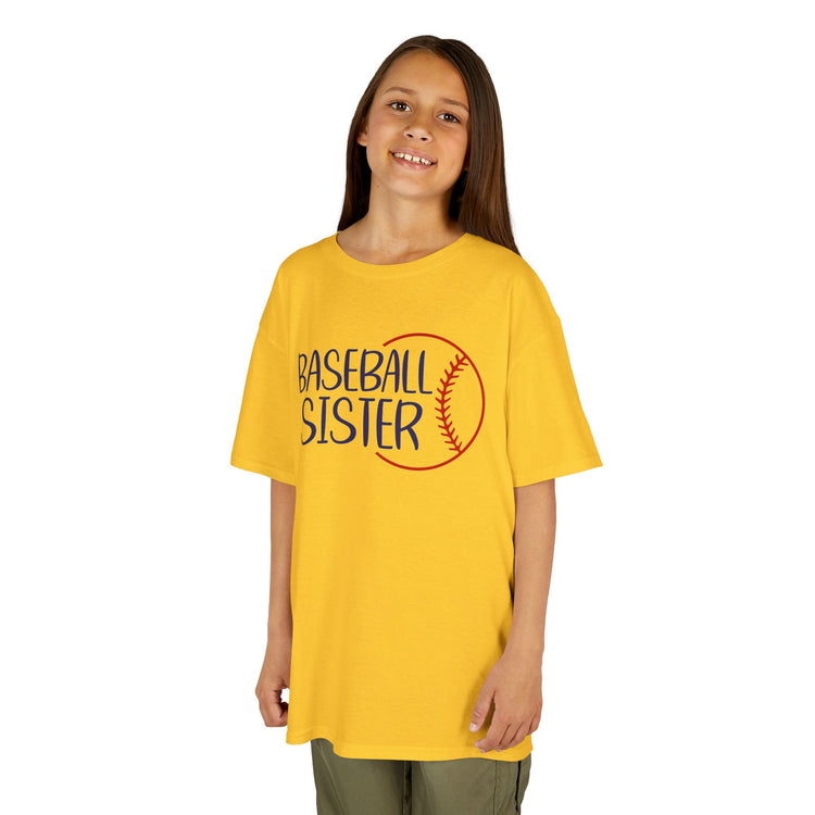 Baseball Sister Kids T-shirt