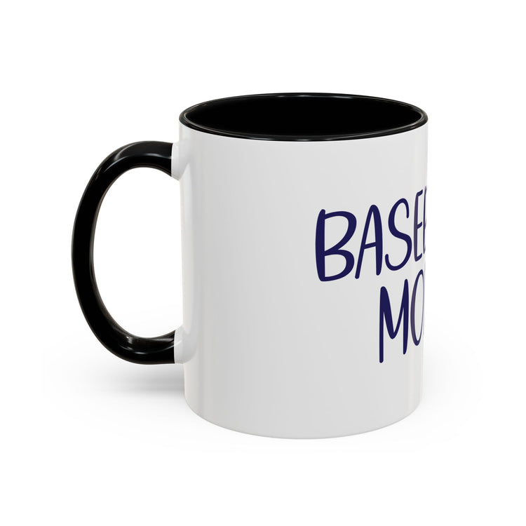 Baseball Mom Accent Coffee Mug