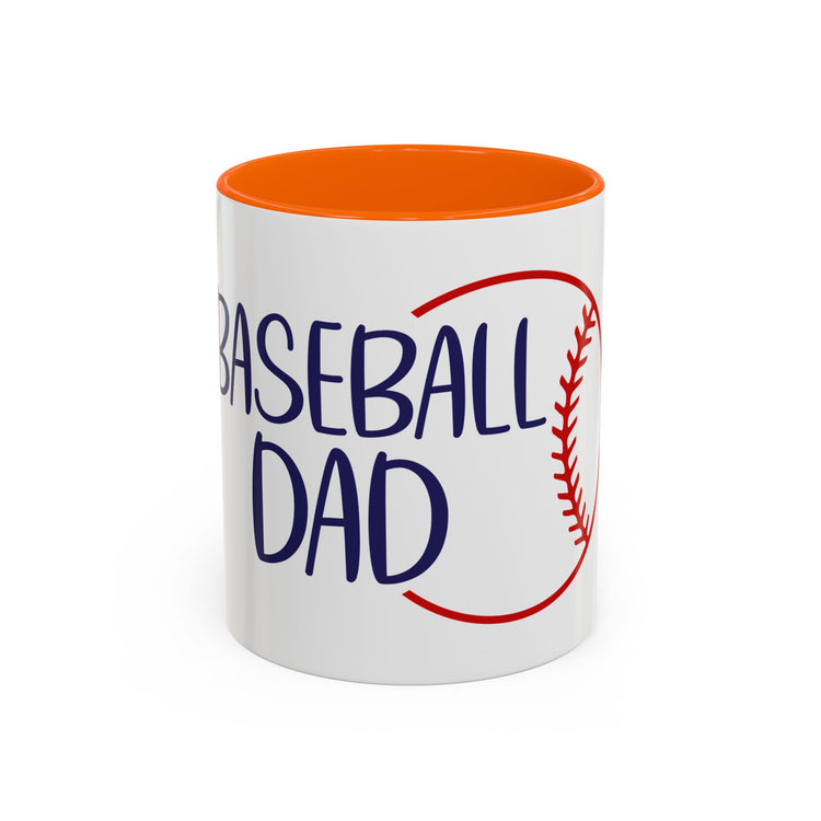 Baseball Dad Accent Coffee Mug