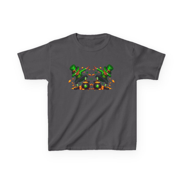 St Patrick's Day Double Dab Leprechaun Kids Shirt