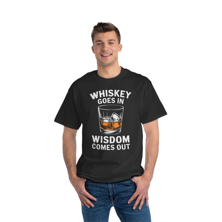 Whiskey Wisdom Short-Sleeve T-Shirt, Perfect for Whiskey Lovers & Casual Gatherings