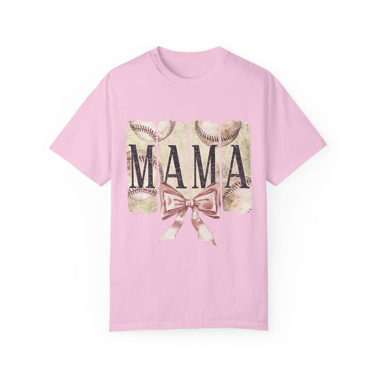 Mama Baseball Retro Love T-Shirt