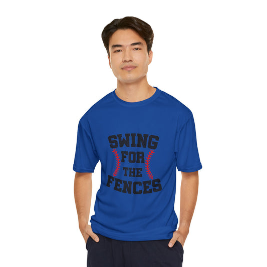 Baseball Performance T-Shirt - 'Swing for the Fences' Tee