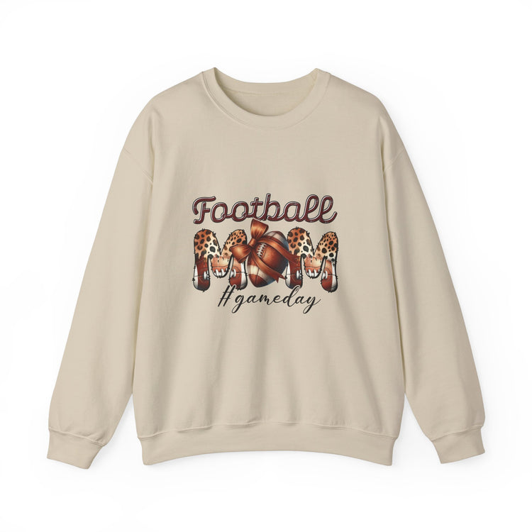 Football Mom Sweatshirt, Game Day Apparel, Football Fan Jumper, Sports Parent Pullover, Touchdown Team Shirt