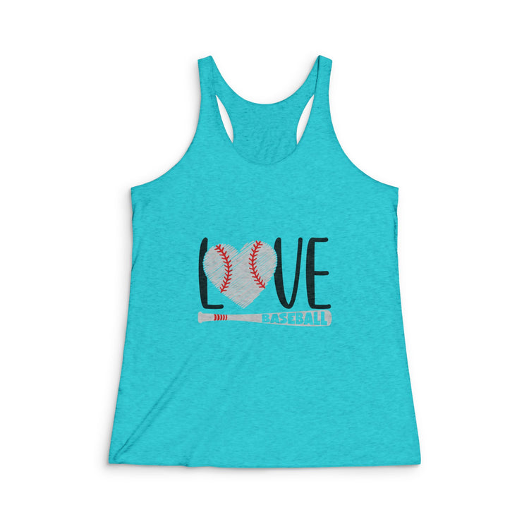 Women's Baseball Racerback Tank