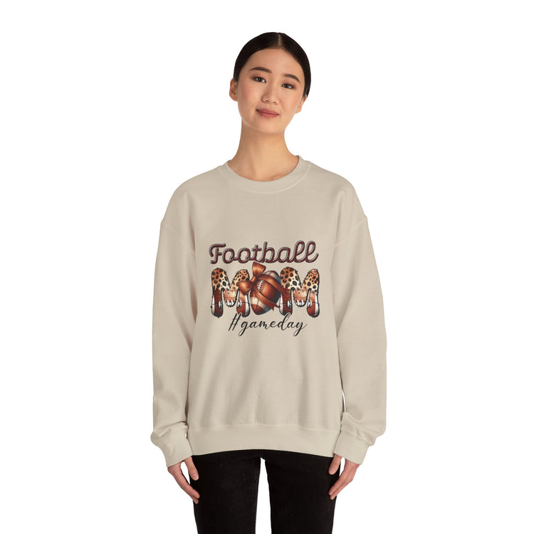 Football Mom Sweatshirt, Game Day Apparel, Football Fan Jumper, Sports Parent Pullover, Touchdown Team Shirt