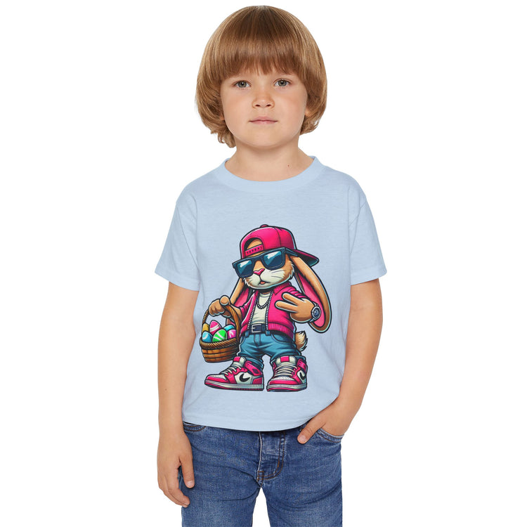 Cool Bunny Easter Toddler T-shirt