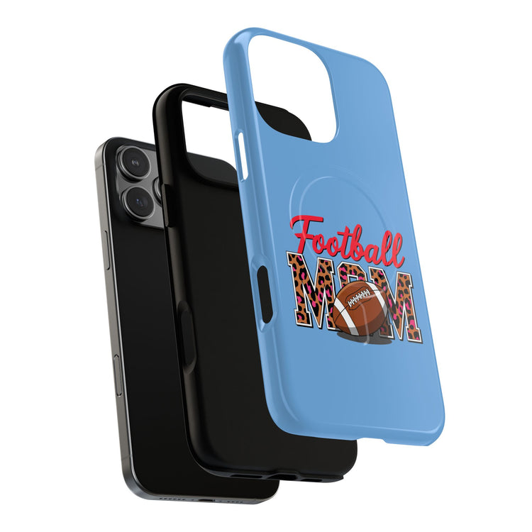 Football Mom Magnetic Phone Case - Tough & Stylish Protective Cover, Sports Fan Gift,