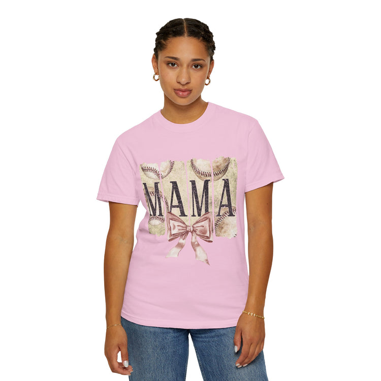 Mama Baseball Retro Love T-Shirt