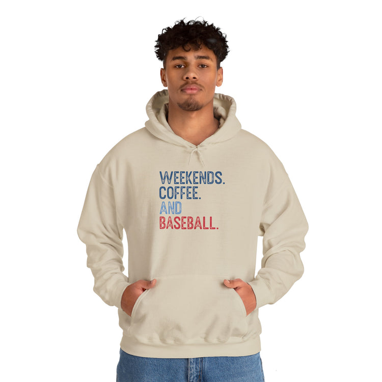 Weekends Coffee Baseball Hoodie