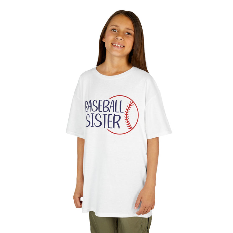 Baseball Sister Kids T-shirt