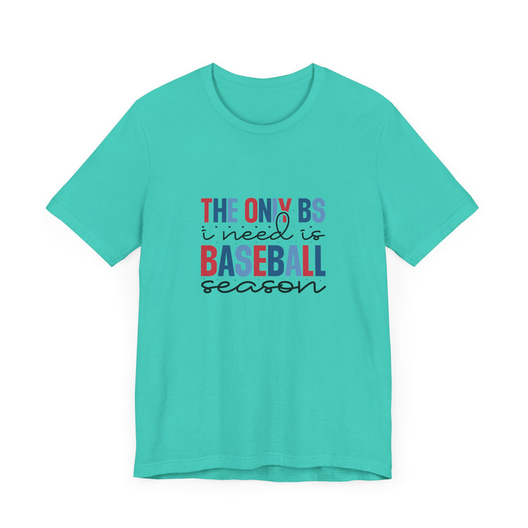 Baseball Season BS Jersey Tee