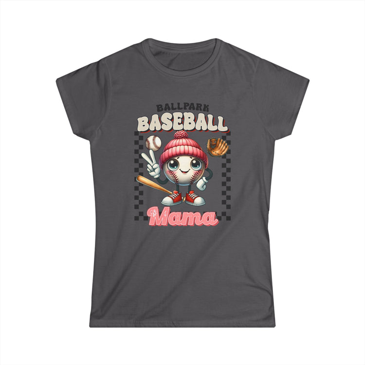 Women's Tee Baseball Mom T-Shirt