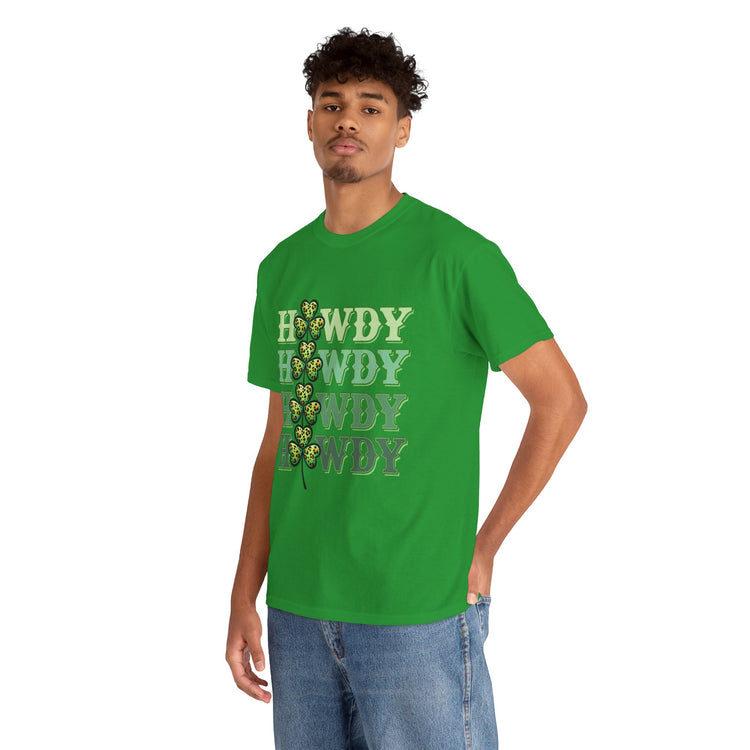 Lucky Charm Tee, St Patrick's Day Shirt, Unisex T-Shirt, Heavy Cotton Top, Howdy Design