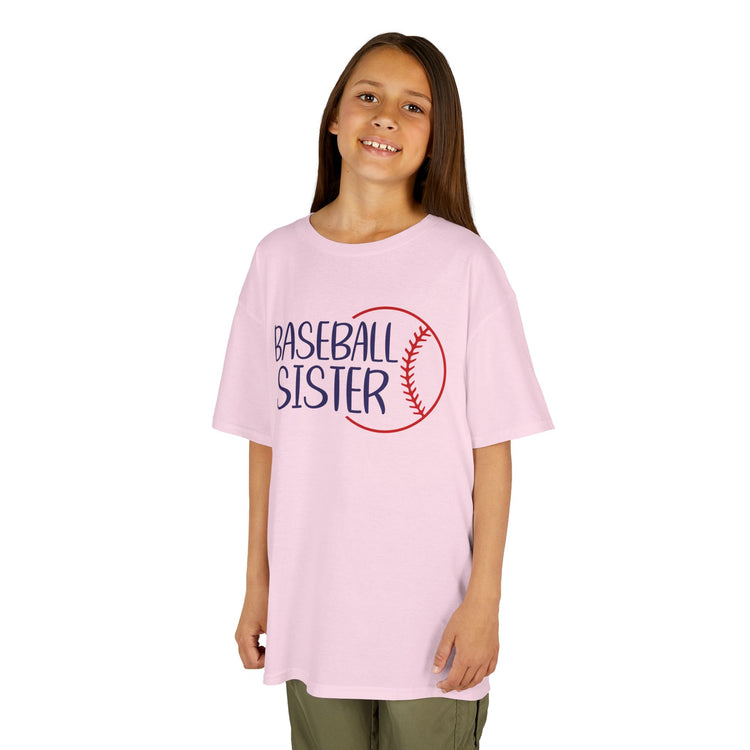 Baseball Sister Kids T-shirt