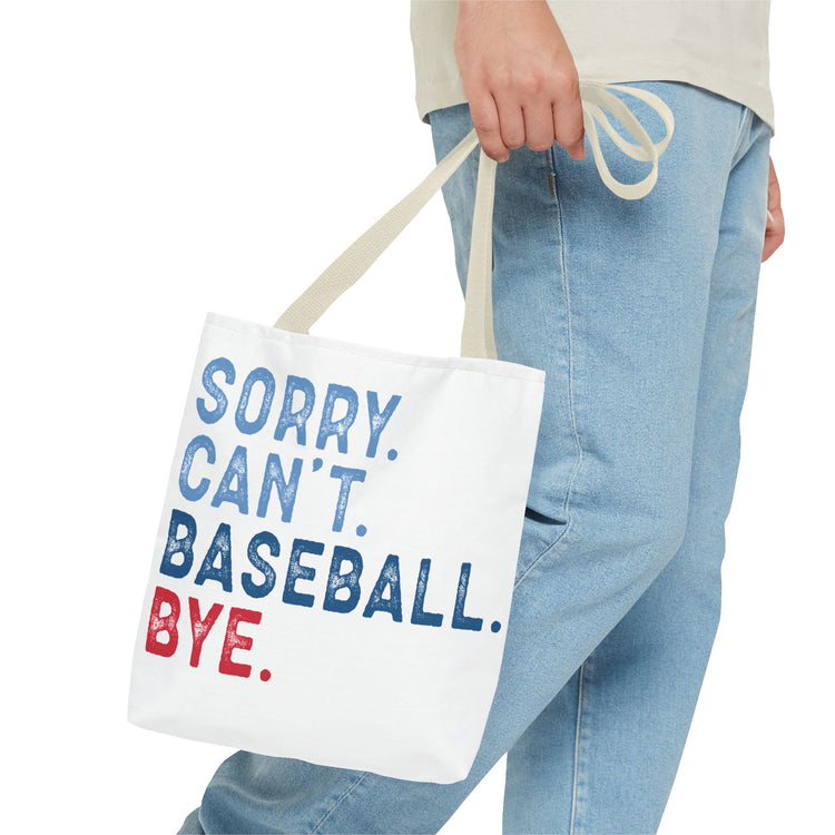 Baseball Tote Bag ,Sporty Shopper