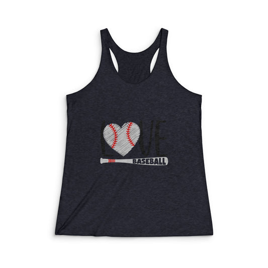 Women's Baseball Racerback Tank