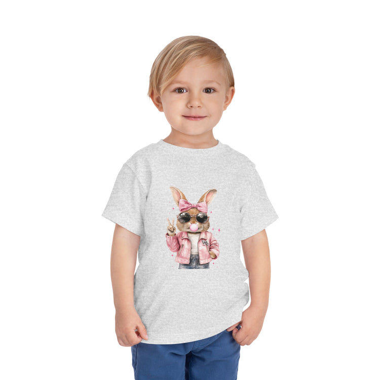 Cool Bunny Toddler Tee