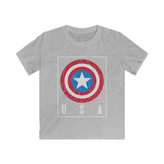 USA Captain Shield Kids Tee