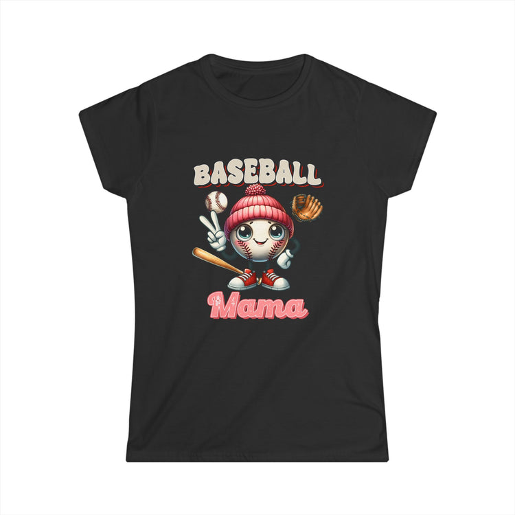 Women's Tee Baseball Mom T-Shirt