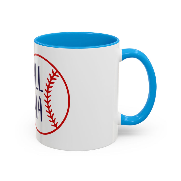 Baseball Grandma Colorful Mug