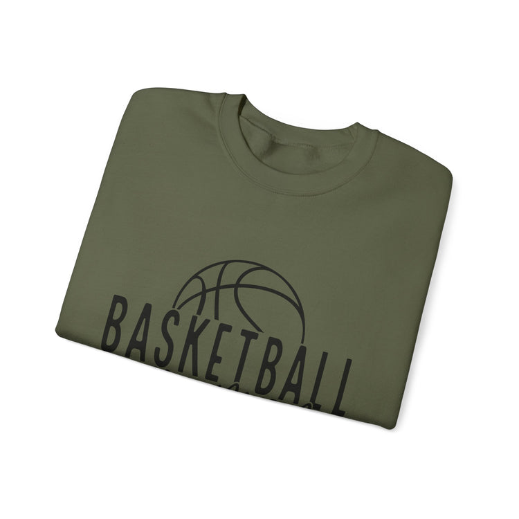 Basketball Mom Crewneck Sweatshirt