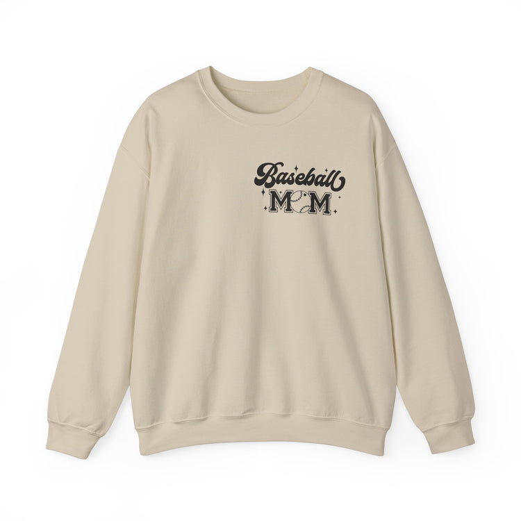 Baseball Mom Crewneck Sweatshirt