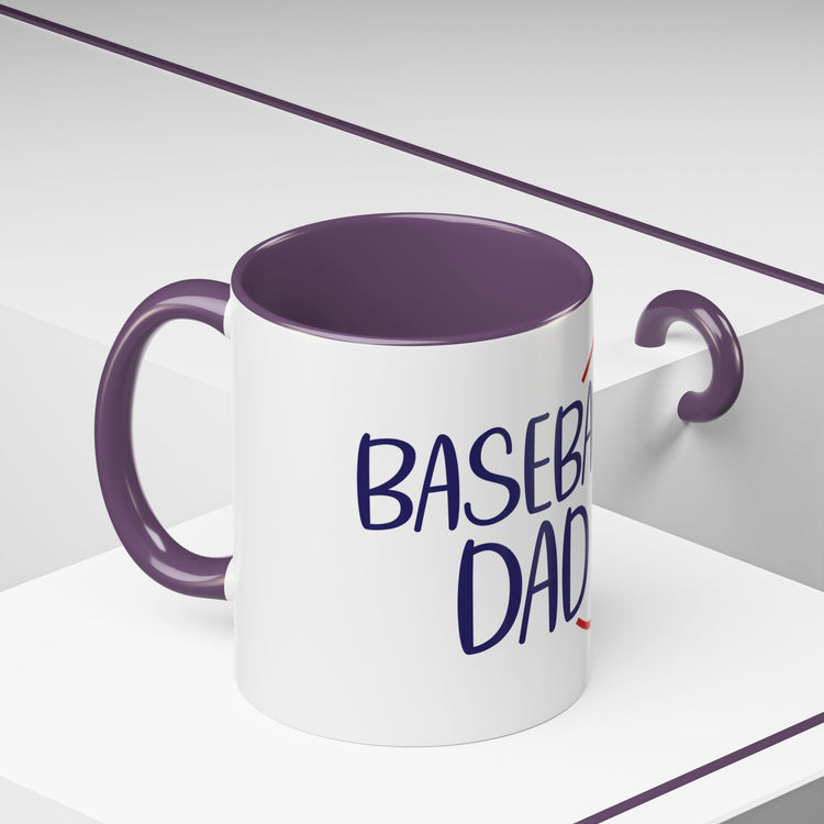 Baseball Dad Accent Coffee Mug