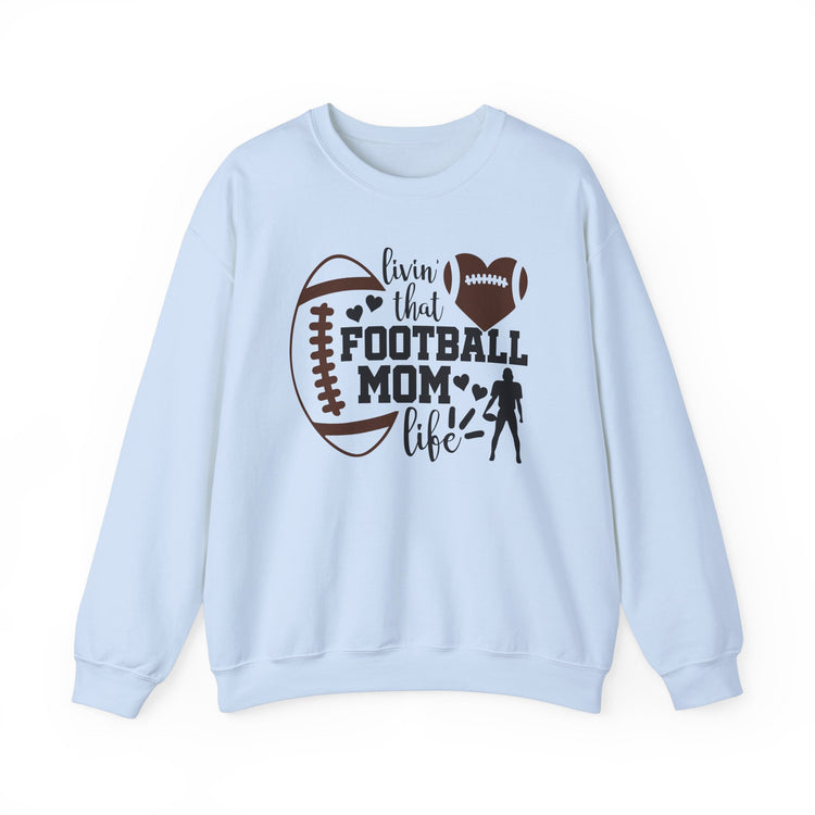 Football Mom Life Sweatshirt - Crewneck