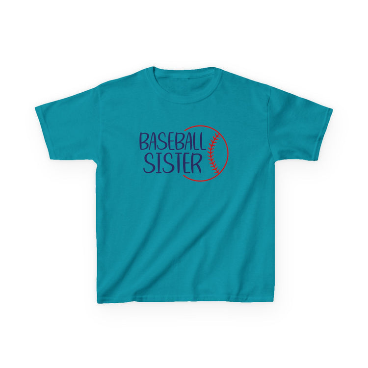 Baseball Sister Kids T-shirt