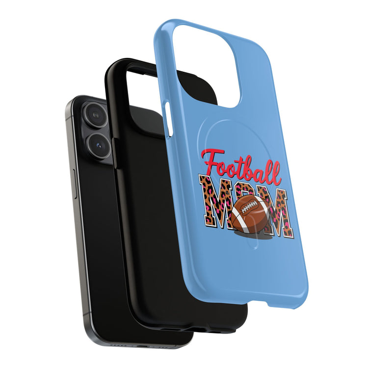 Football Mom Magnetic Phone Case - Tough & Stylish Protective Cover, Sports Fan Gift,