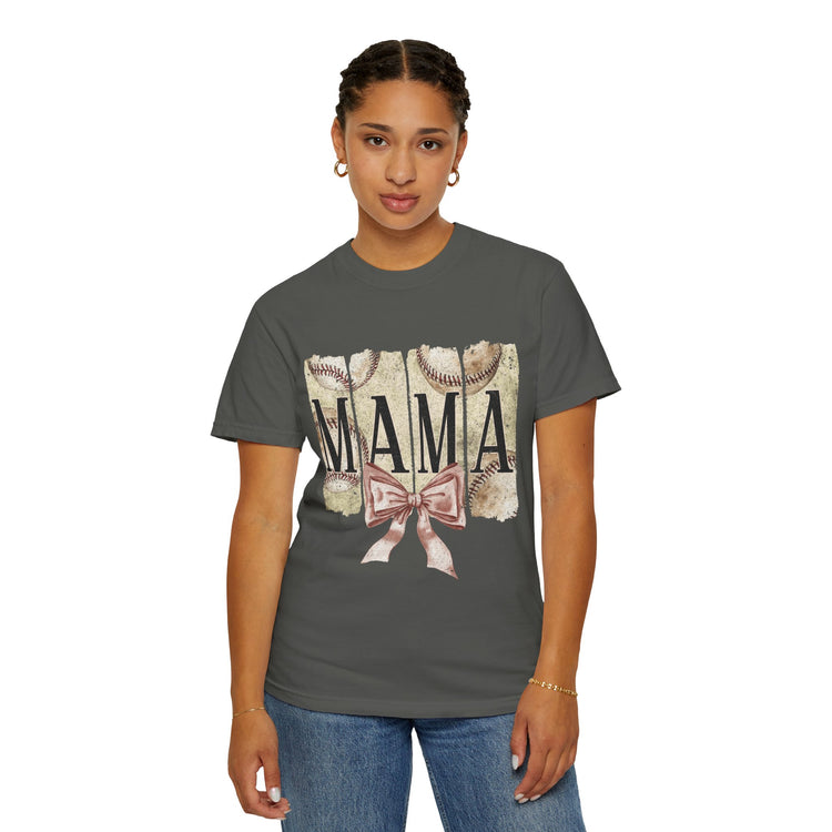 Mama Baseball Retro Love T-Shirt