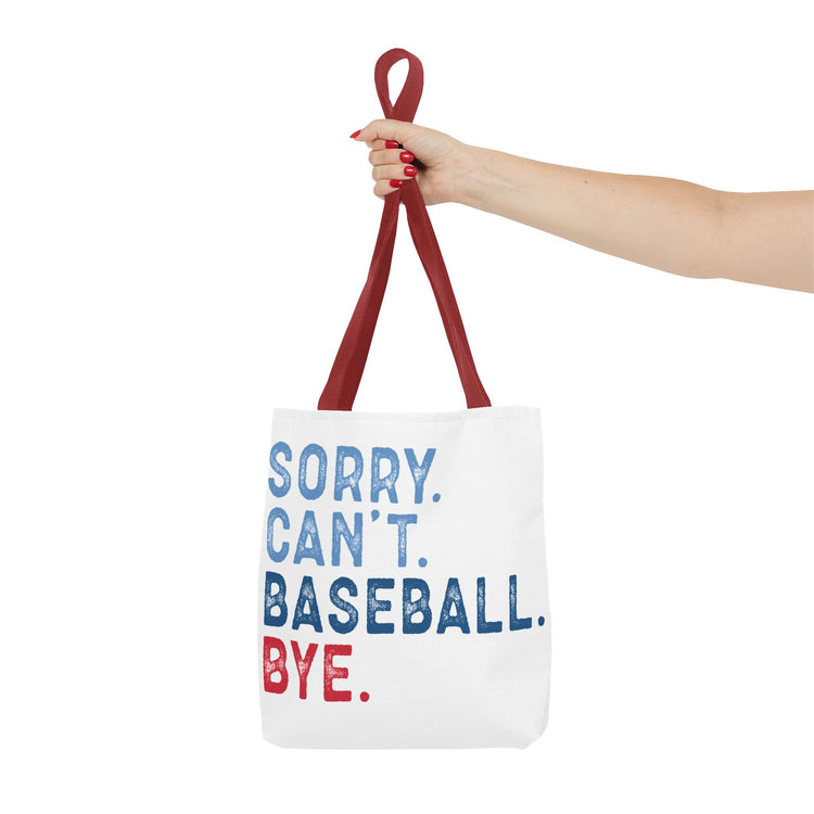 Baseball Tote Bag ,Sporty Shopper