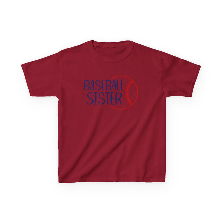 Baseball Sister Kids T-shirt