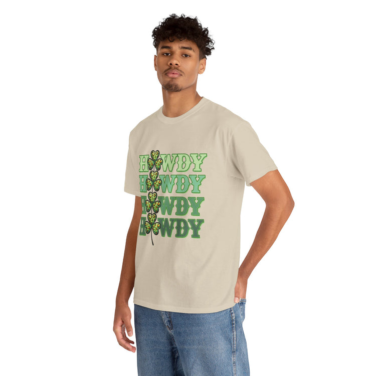 Lucky Charm Tee, St Patrick's Day Shirt, Unisex T-Shirt, Heavy Cotton Top, Howdy Design