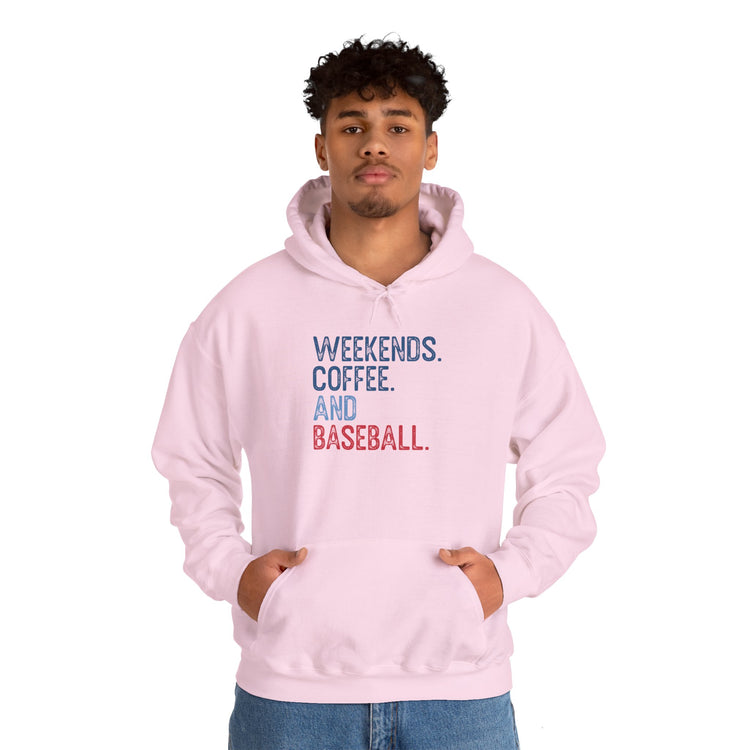 Weekends Coffee Baseball Hoodie