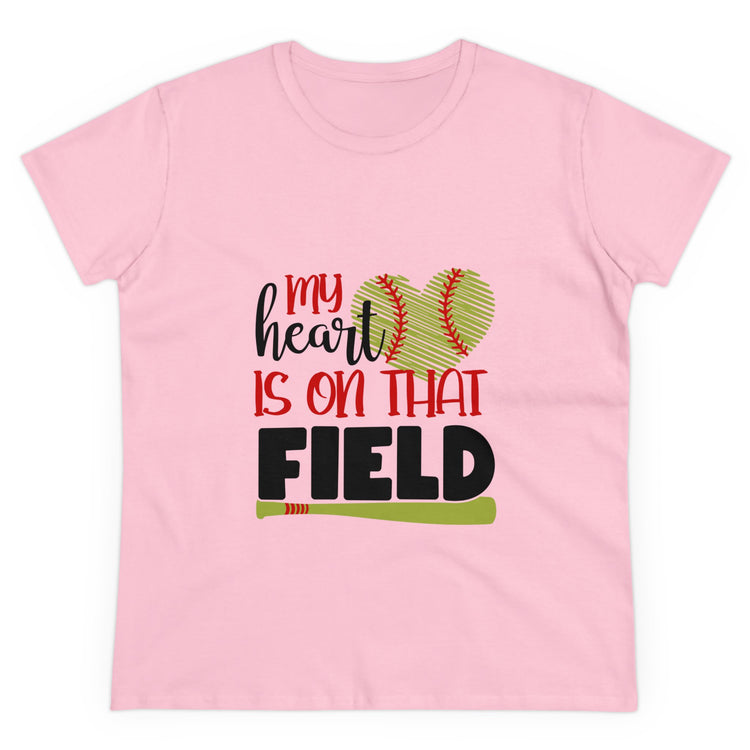 Softball Mom Tee - Women's Midweight Cotton