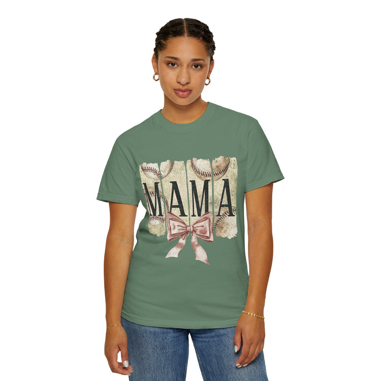 Mama Baseball Retro Love T-Shirt