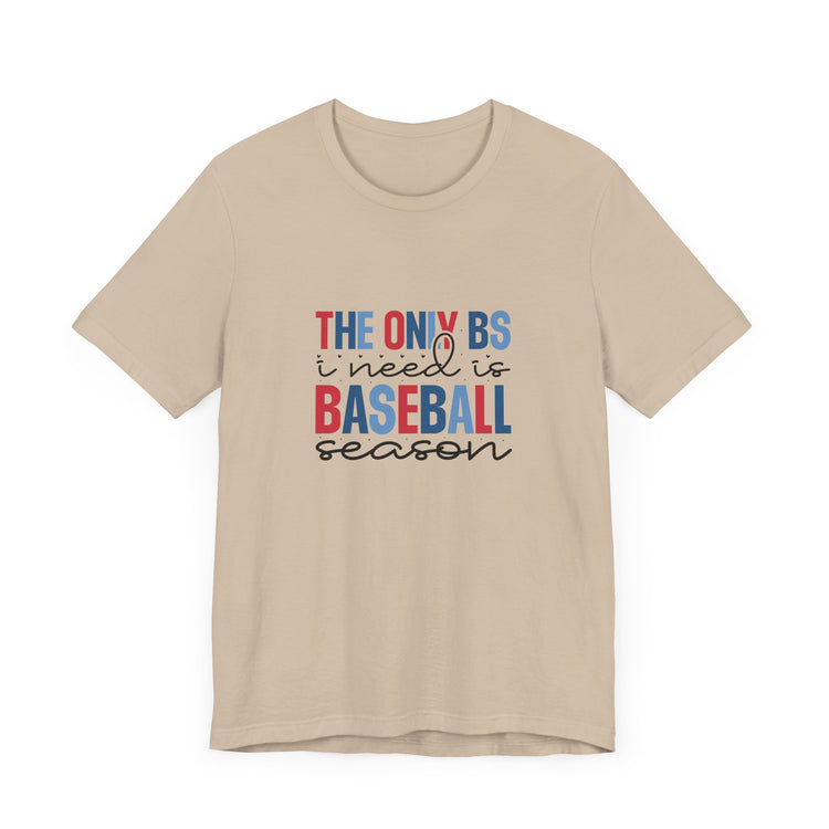 Baseball Season BS Jersey Tee