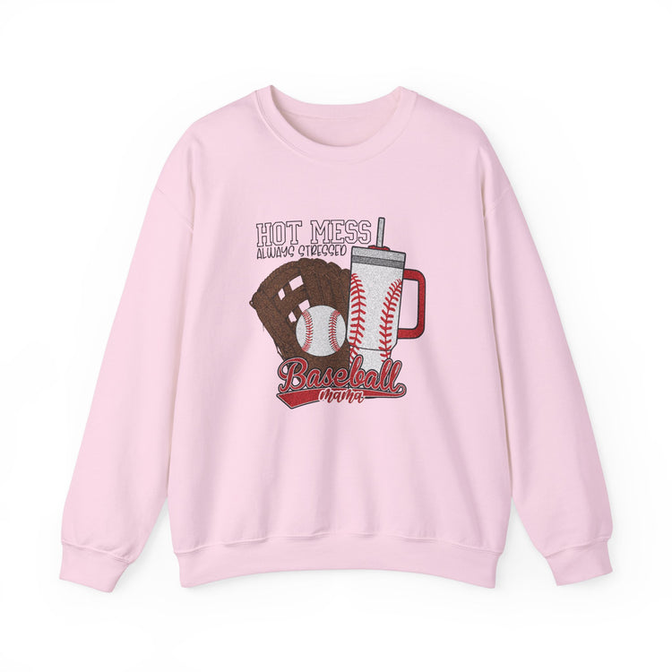 Baseball-Themed Hot Mess Sweatshirt