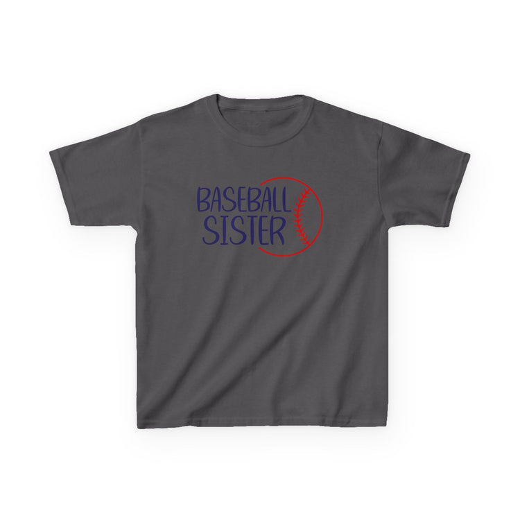 Baseball Sister Kids T-shirt