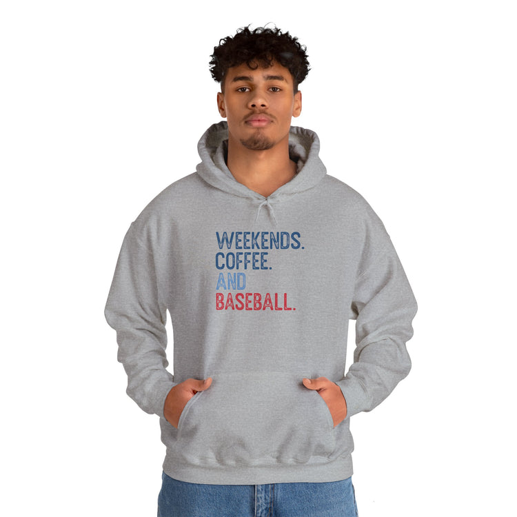 Weekends Coffee Baseball Hoodie