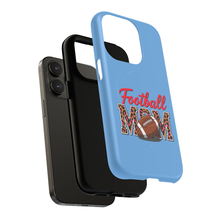 Football Mom Magnetic Phone Case - Tough & Stylish Protective Cover, Sports Fan Gift,