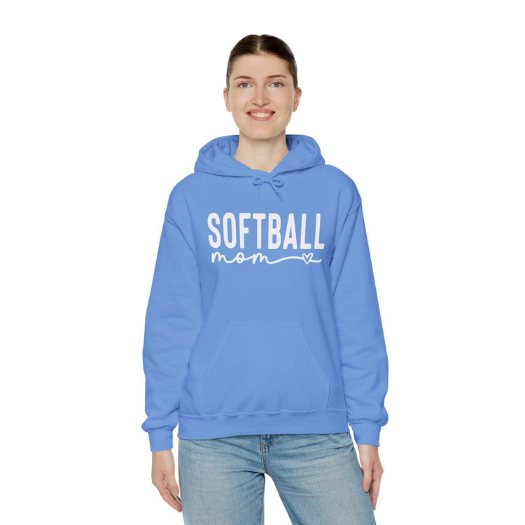 Softball Mom Hooded Sweatshirt