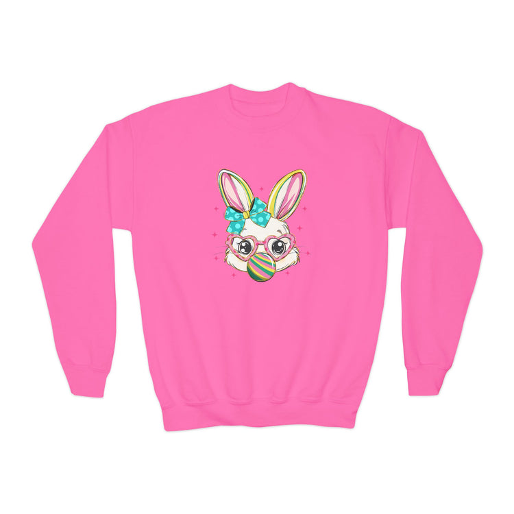 Cute Bunny Youth Sweatshirt