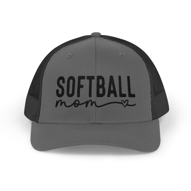 Softball Mom Snapback Trucker Cap