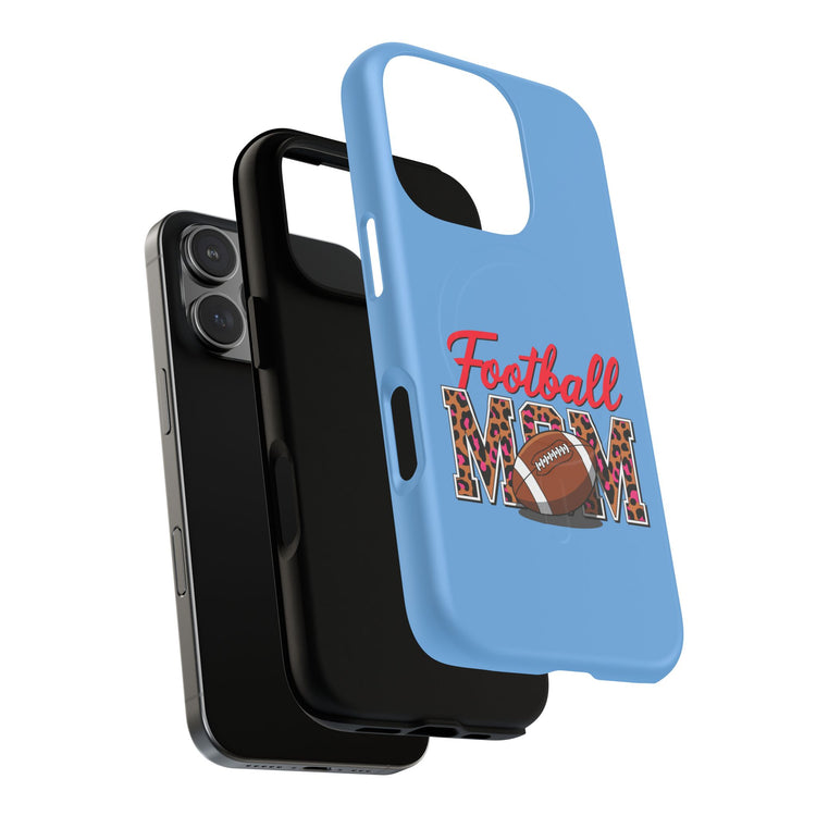 Football Mom Magnetic Phone Case - Tough & Stylish Protective Cover, Sports Fan Gift,