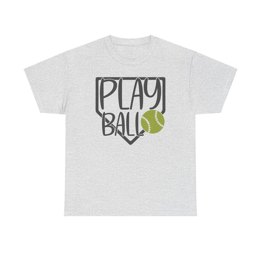 Play Ball Unisex Tee for Softball Lovers