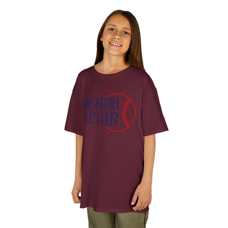 Baseball Sister Kids T-shirt