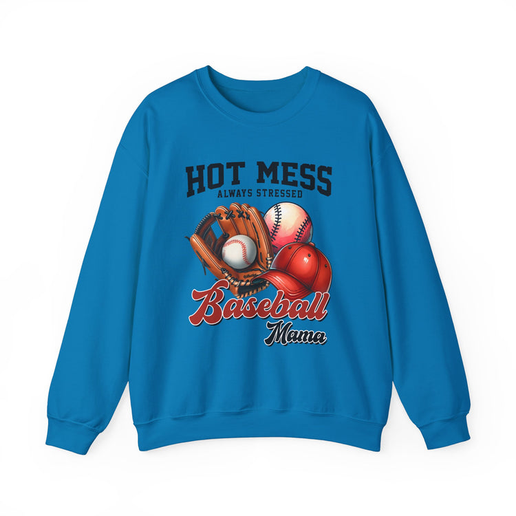 Baseball Mama Sweatshirt - Crewneck